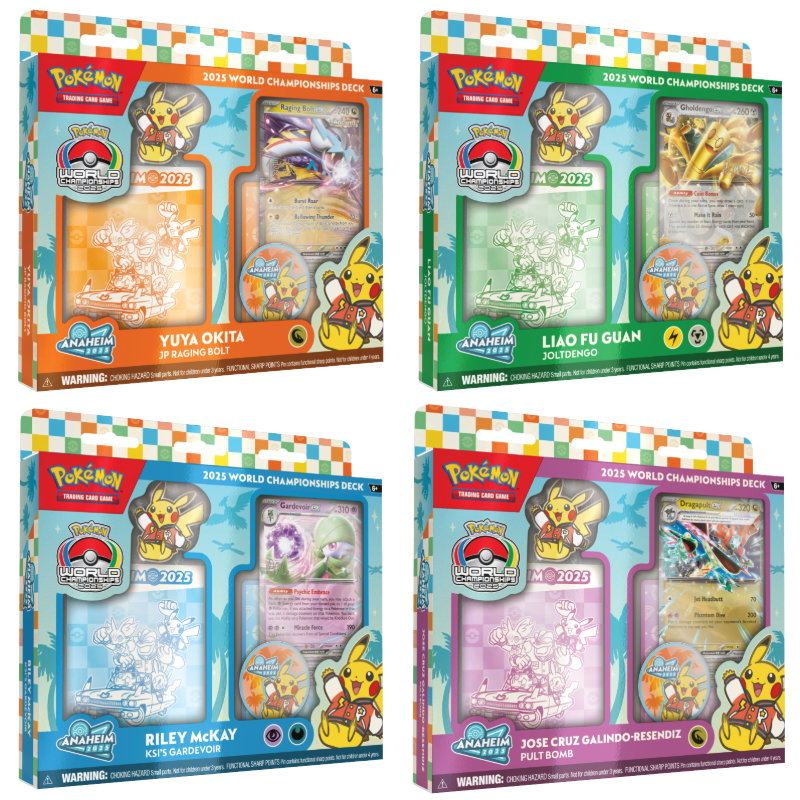 Pokémon TCG – 2025 World Championships Decks