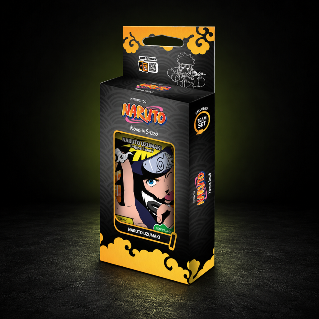 Naruto Mythos TCG – Konoha Shidō 2nd Edition Naruto Team Set